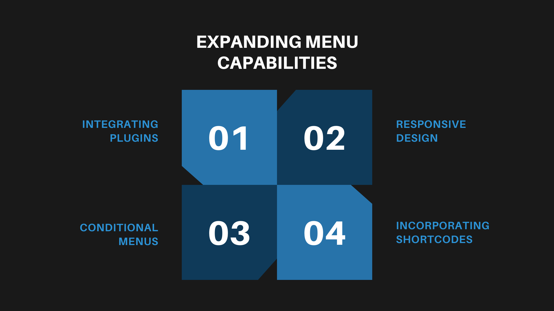 Expanding WordPress menu capabilities